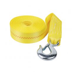 Reese Tow Strap 2" Wide 20 ft Long 4000 lb Capacity Nylon Yellow 