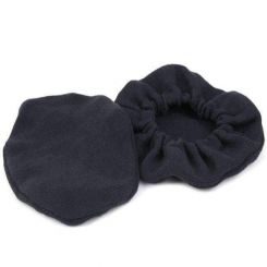 Rugged Radios Headset Cushion Cover Elastic Cotton Black Rugged