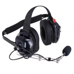 Rugged Radios Headset H42 2-Way 3.5mm Input Jack Behind the Head Plastic