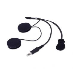 Rugged Radios Helmet Boom Mic Helmet Speakers Included 4-Conductor