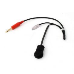 Rugged Radios Helmet Boom Mic 3-Conductor Standard Flex 1/8 Input Jack