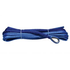 Superwinch Rope 5/16" OD 55 ft Long Synthetic Blue Superwinch
