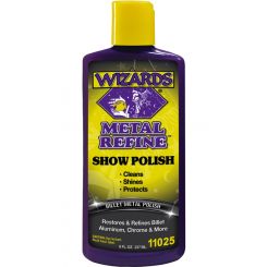 Wizard Products Metal Polish Metal Refine 8.00oz. Squeeze Bottle