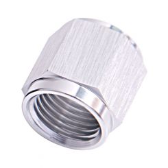 Aeroflow -10AN Aluminium Tube Nut to 5/8" Tube Silver