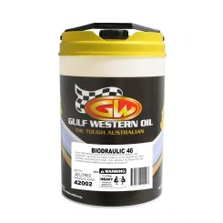 Gulf Western Biodraulic Synthetic FR Hydraulic Fluid ISO46 20 Litres