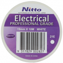 Nitto PVC Electrical Tape 19mm x 10m Black