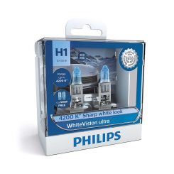 Philips Globe H1 White Voltsision Ultra 4200K 12 Volts 55 Watts