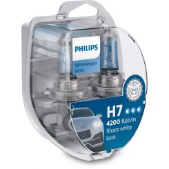 Philips Globe H7 White Voltsision Ultra 4200K 12 Volts 55 Watts