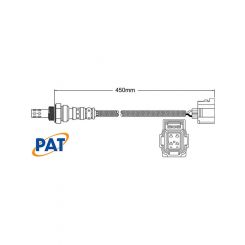 PAT Exhaust Gas Oxygen Sensor
