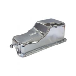 Aeroflow 5L Oil Pan For Ford 289-302 Windsor, Front Sump Chrome