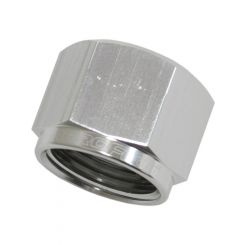 Aeroflow AN Flare Cap -3AN Silver