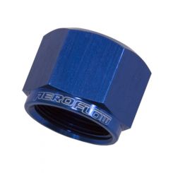 Aeroflow AN Flare Cap -12AN Blue