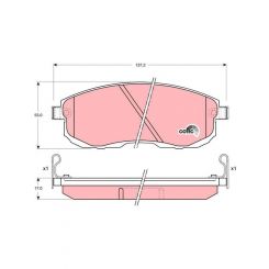 TRW DTEC Brake Pads