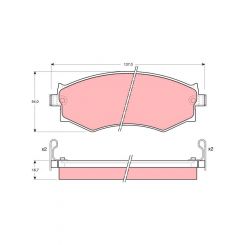 TRW DTEC Brake Pads