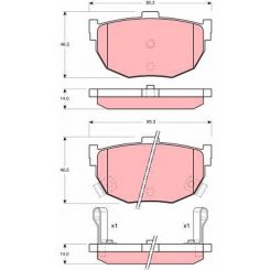 TRW Brake Pads
