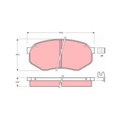 TRW Brake Pads