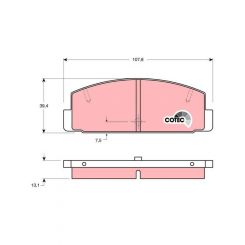 TRW DTEC Brake Pads