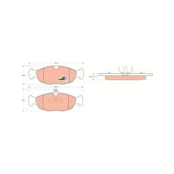 TRW DTEC Brake Pads
