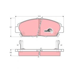TRW DTEC Brake Pads