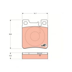 TRW Brake Pads