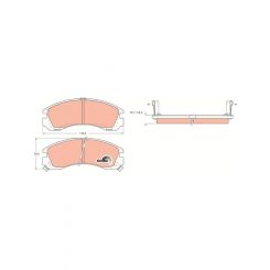 TRW DTEC Brake Pads
