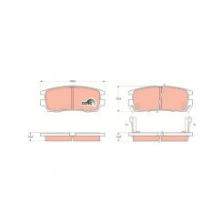 TRW DTEC Brake Pads