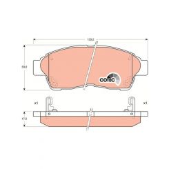 TRW DTEC Brake Pads