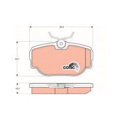 TRW Brake Pads