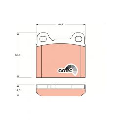 TRW Brake Pads