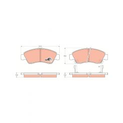TRW DTEC Brake Pads