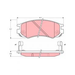 TRW Brake Pads