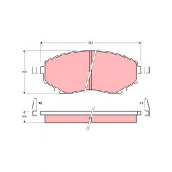 TRW DTEC Brake Pads