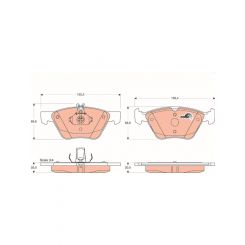TRW Brake Pads