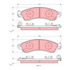 TRW Brake Pads