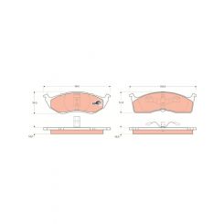 TRW DTEC Brake Pads