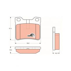 TRW Brake Pads