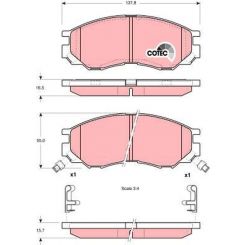 TRW DTEC Brake Pads