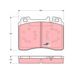 TRW Brake Pads