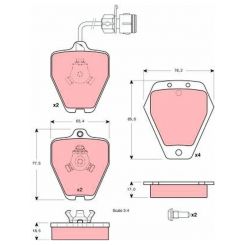 TRW Brake Pads