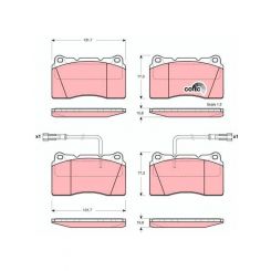 TRW Brake Pads