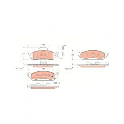 TRW Brake Pads
