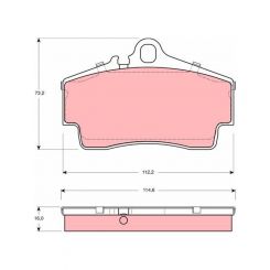 TRW Brake Pads