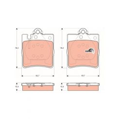 TRW Brake Pads