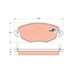 TRW Brake Pads