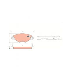 TRW Brake Pads