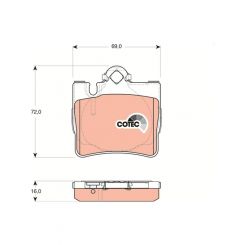 TRW Brake Pads