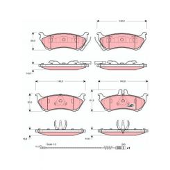 TRW Brake Pads