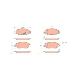 TRW Brake Pads