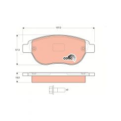 TRW Brake Pads