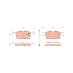 TRW DTEC Brake Pads